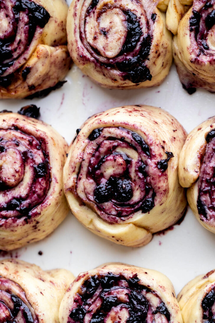 Blueberry Sweet Rolls