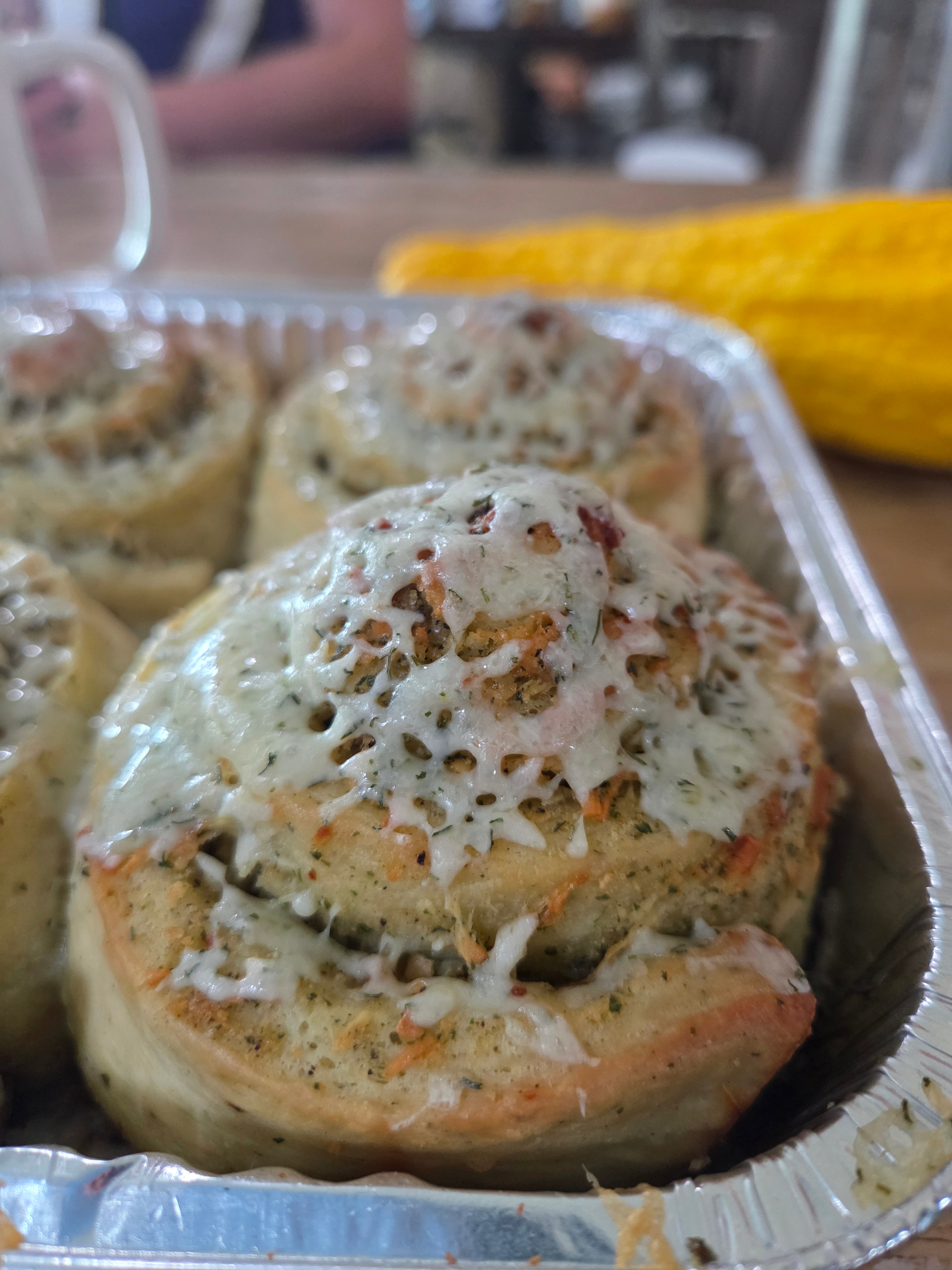 Garlic Parm Savory Rolls