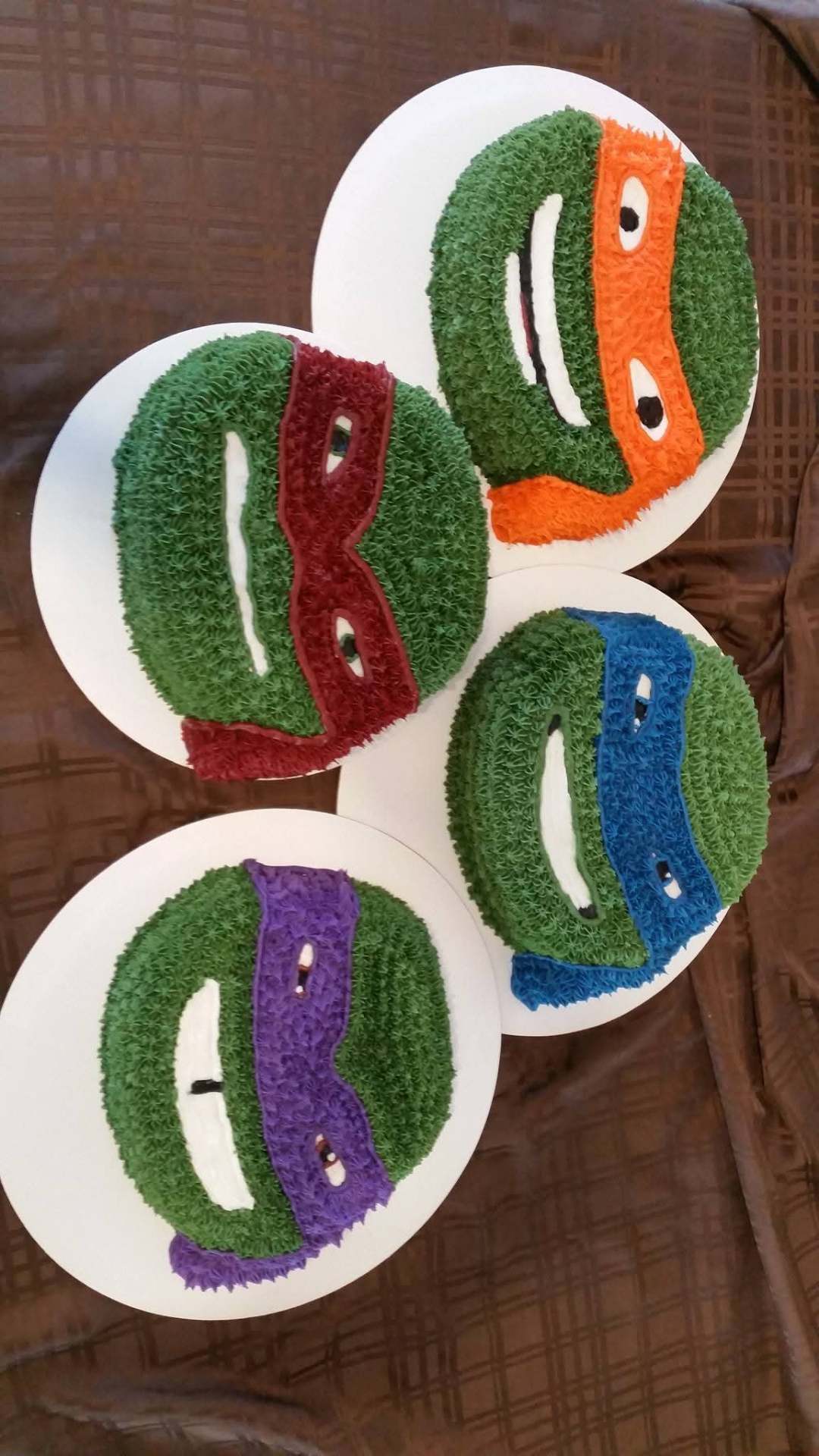 Custom Teenage Mutant Ninja Turtles cakes